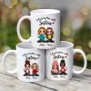 Life Is Better With Doll Besties Sisters Siblings Sitting Personalized Mug Life Is Better With Doll Besties Sisters Siblings Sitting Personalized Mug