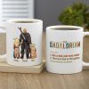 Like A Dad Family Gift 02HUDT220423HH White Mug