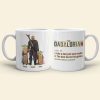 Like A Dad Family Gift 02HUDT220423HH White Mug