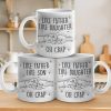 Like Father Like Daughter - Family Personalized Custom 3D Inflated Effect Printed Mug - Father's Day, Gift For Dad Like Father Like Daughter - Family Personalized Custom 3D Inflated Effect Printed Mug - Father's Day, Gift For Dad
