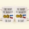 Like Father Like Daughter - Gift For Dad - Personalized Ceramic Mug Like Father Like Daughter - Gift For Dad - Personalized Ceramic Mug