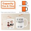 Like Father Like Daughter - Personalized Photo Mug Like Father Like Daughter - Personalized Photo Mug