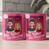 Like Father Like Daughter Oh Crap Toy Box - Personalized Mug Like Father Like Daughter Oh Crap Toy Box - Personalized Mug