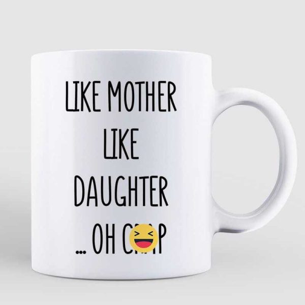 Like Mother Father Like Daughters Sons Doll Family Personalized Mug Like Mother Father Like Daughters Sons Doll Family Personalized Mug
