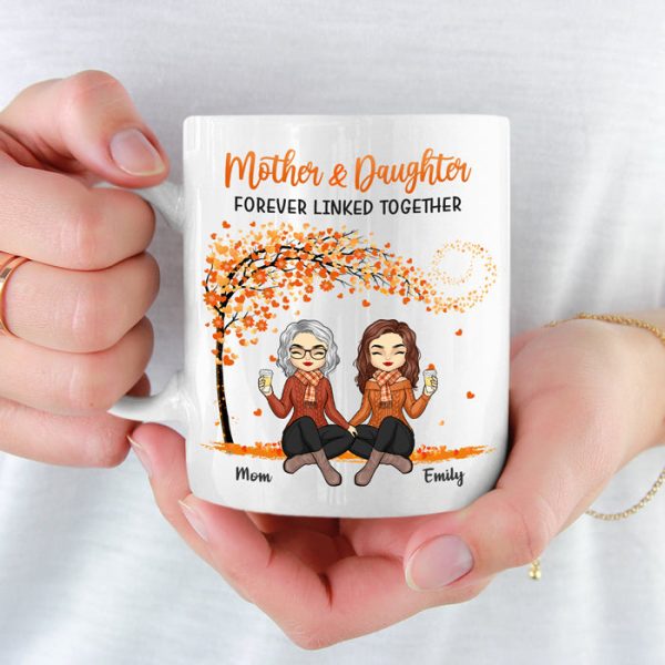 Like Mother Like Daughter - Family Personalized Custom Mug - Mother's Day, Birthday Gift For Mom From Daughter Like Mother Like Daughter - Family Personalized Custom Mug - Mother's Day, Birthday Gift For Mom From Daughter