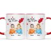 Like Mother Like Daughter - Gift For Mother - Personalized Accent Mug Like Mother Like Daughter - Gift For Mother - Personalized Accent Mug
