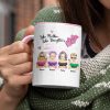 Like Mother Like Daughter - Gift For Mother - Personalized Accent Mug Like Mother Like Daughter - Gift For Mother - Personalized Accent Mug