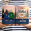 Like Mother Like Daughter - Gift For Mother Daughter Son - Personalized Custom White Edge-to-Edge Mug Like Mother Like Daughter - Gift For Mother Daughter Son - Personalized Custom White Edge-to-Edge Mug