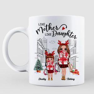 Like Mother Like Daughter Go Shopping Personalized Mug
