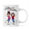 Like Mother Like Daughter Happy Women Personalized Mug Like Mother Like Daughter Happy Women Personalized Mug