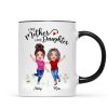 Like Mother Like Daughter Happy Women Personalized Mug Like Mother Like Daughter Happy Women Personalized Mug