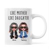 Like Mother Like Daughter Realistic Doll Personalized Mug Like Mother Like Daughter Realistic Doll Personalized Mug