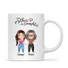 Like Mother Like Daughter Watercolor Mom & Daughter Personalized Mug