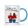 Like Mother Like Daughters Back View Personalized Mug