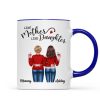 Like Mother Like Daughters Back View Personalized Mug