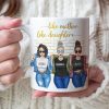 Like Mother Like Daughters Personalized White Mug