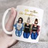 Like Mother Like Daughters Personalized White Mug