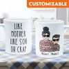 Like Mother Like Son Oh Crap - Personalized Mug Like Mother Like Son Oh Crap - Personalized Mug