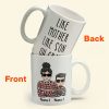 Like Mother Like Son Oh Crap - Personalized Mug Like Mother Like Son Oh Crap - Personalized Mug