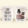 Like Mother Like Son Oh Crap - Personalized Mug Like Mother Like Son Oh Crap - Personalized Mug