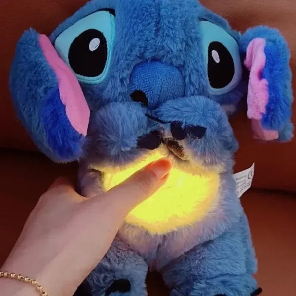 Lilo & Stitch Plush Doll: Soothing Music & Light for Sweet Dreams