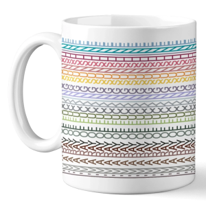 Lines Of Life - Friend Hidden Message Mug - Gift For Best Friends, Sisters, Family Members, Coworkers