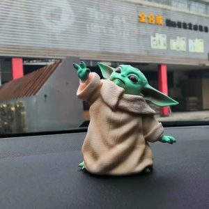Little Baby YODA Statue Figure Toys