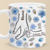 Little Hands, Big Love - Family Personalized Custom 3D Inflated Effect Printed Mug - Christmas Gift For Mom, Grandma Little Hands, Big Love - Family Personalized Custom 3D Inflated Effect Printed Mug - Christmas Gift For Mom, Grandma