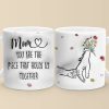 Little Hands, Big Love - Family Personalized Custom 3D Inflated Effect Printed Mug - Gift For Mom, Grandma Little Hands, Big Love - Family Personalized Custom 3D Inflated Effect Printed Mug - Gift For Mom, Grandma