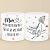 Little Hands, Big Love - Family Personalized Custom 3D Inflated Effect Printed Mug - Gift For Mom, Grandma Little Hands, Big Love - Family Personalized Custom 3D Inflated Effect Printed Mug - Gift For Mom, Grandma