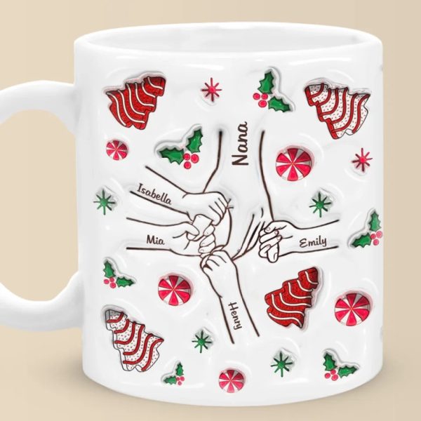 Little Things Create Big Memories With Family - Family Personalized Custom 3D Inflated Effect Printed Mug - Christmas Gift For Gift For Mom, Grandma Little Things Create Big Memories With Family - Family Personalized Custom 3D Inflated Effect Printed Mug - Christmas Gift For Gift For Mom, Grandma