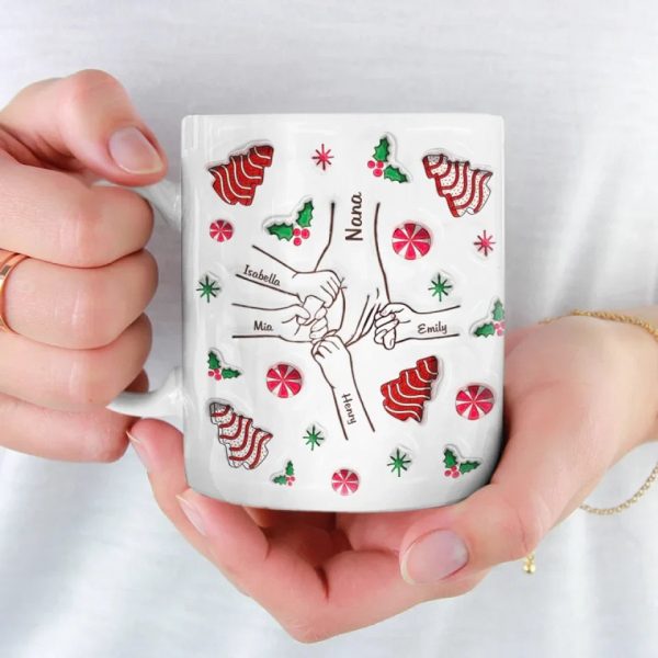 Little Things Create Big Memories With Family - Family Personalized Custom 3D Inflated Effect Printed Mug - Christmas Gift For Gift For Mom, Grandma Little Things Create Big Memories With Family - Family Personalized Custom 3D Inflated Effect Printed Mug - Christmas Gift For Gift For Mom, Grandma