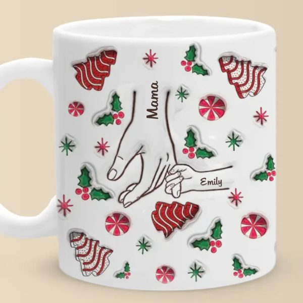 Little Things Create Big Memories With Family - Family Personalized Custom 3D Inflated Effect Printed Mug - Christmas Gift For Gift For Mom, Grandma Little Things Create Big Memories With Family - Family Personalized Custom 3D Inflated Effect Printed Mug - Christmas Gift For Gift For Mom, Grandma
