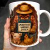 Livestock Farmer With Pig And Chicken - Personalized Custom Coffee Mug - FAM380_MG Livestock Farmer With Pig And Chicken - Personalized Custom Coffee Mug - FAM380_MG