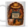 Livestock Farmer With Pig And Chicken - Personalized Custom Coffee Mug - FAM380_MG Livestock Farmer With Pig And Chicken - Personalized Custom Coffee Mug - FAM380_MG