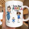 Living That Grandma Life - Funny Gift For Grandma, Mom, Nana, Gigi - Personalized Mug Living That Grandma Life - Funny Gift For Grandma, Mom, Nana, Gigi - Personalized Mug