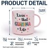 Living That Grandma Life - Personalized Marble Mug Living That Grandma Life - Personalized Marble Mug