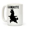 Llamaste Yoga Llama Coffee Mug Llamaste Yoga Llama Coffee Mug