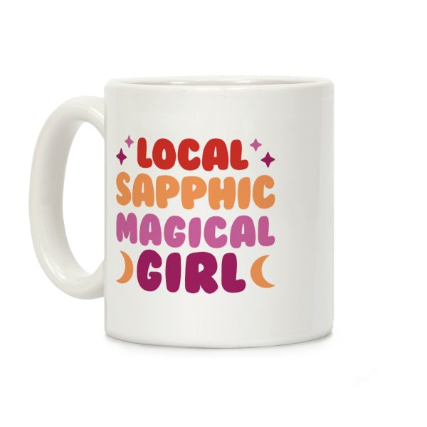 Local Sapphic Magical Girl Coffee Mug Local Sapphic Magical Girl Coffee Mug