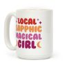 Local Sapphic Magical Girl Coffee Mug Local Sapphic Magical Girl Coffee Mug