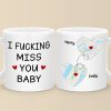 Location Map I Exist In Two Places, Here And Where You Are - Couple Personalized Custom Map Mug - Map Art, Christmas Gift For Husband Wife, Anniversary Location Map I Exist In Two Places, Here And Where You Are - Couple Personalized Custom Map Mug - Map Art, Christmas Gift For Husband Wife, Anniversary