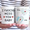Location Map I Exist In Two Places, Here And Where You Are - Couple Personalized Custom Map Mug - Map Art, Christmas Gift For Husband Wife, Anniversary Location Map I Exist In Two Places, Here And Where You Are - Couple Personalized Custom Map Mug - Map Art, Christmas Gift For Husband Wife, Anniversary