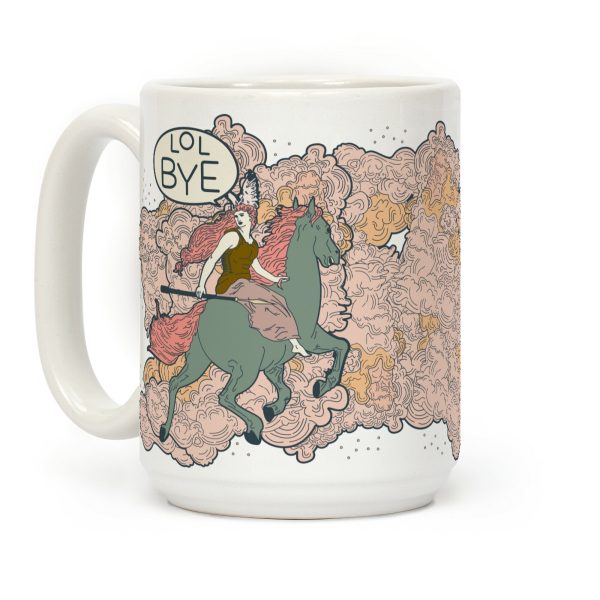 Lol Bye Valkyrie Coffee Mug Lol Bye Valkyrie Coffee Mug