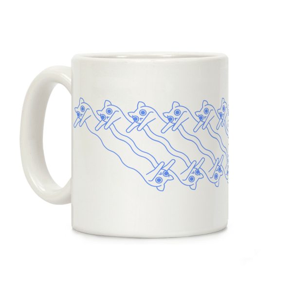 Long Cat Pattern Coffee Mug Long Cat Pattern Coffee Mug