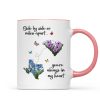 Long Distance Mom Gift Mothers Day Custom State Map Mug