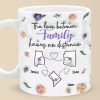 Long Distance The Love Between Family - Family Personalized Custom 3D Inflated Effect Printed Mug - Gift For Family Members Long Distance The Love Between Family - Family Personalized Custom 3D Inflated Effect Printed Mug - Gift For Family Members
