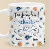 Long Distance The Love Between Family - Family Personalized Custom 3D Inflated Effect Printed Mug - Gift For Family Members Long Distance The Love Between Family - Family Personalized Custom 3D Inflated Effect Printed Mug - Gift For Family Members