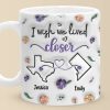 Long Distance The Love Between Family - Family Personalized Custom 3D Inflated Effect Printed Mug - Gift For Family Members Long Distance The Love Between Family - Family Personalized Custom 3D Inflated Effect Printed Mug - Gift For Family Members