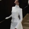 Long Sleeve High Neck Mini Dress Long Sleeve High Neck Mini Dress