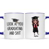 Look At You Graduating Funny Graduation Gift For Graduate Personalized Mug